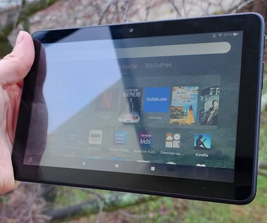 Test Amazon Fire HD 8 (2022) tablet