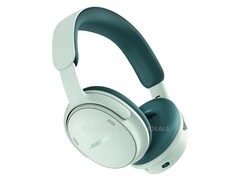 De Bose QuietComfort-hoofdtelefoon (2e generatie) zal verkrijgbaar zijn in zes kleuren, waaronder Dewdrop Mint (zie afbeelding).