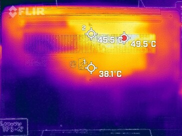 Warmteontwikkeling bodem (lading)