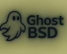 FreeBSD-gebaseerd GhostBSD Linux onofficieel logo (Afbeeldingsbron: Gegenereerd met OpenAI)
