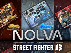 De Hori Street Fighter 6 Novla controller vervangt de joystick door knoppen. (Afbeeldingsbron: Hori)