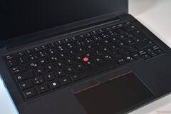 Het toetsenbord van de nieuwe Lenovo ThinkPad T14 Gen 7.