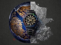 De Casio MRG-B2100HS-9A Haruka is een gelimiteerde editie met een wijzerplaat met een traliewerkontwerp, geïnspireerd op traditioneel Japans vakmanschap.