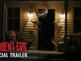 Een promotiefoto voor de officiële trailer van de film Resident Evil
