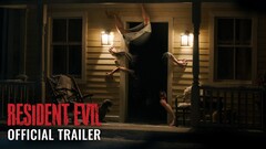 Een promotiefoto voor de officiële trailer van de film Resident Evil