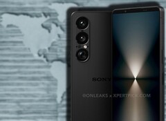Onlangs gelekte Xperia 1 VII renders laten zien dat Sony vasthoudt aan het vertrouwde ontwerp van de serie. (Afbeeldingsbron: OnLeaks/XpertPick/Unsplash - bewerkt)