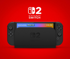Nintendo Switch 2 in het dock (Afbeelding bron: Nintendo Switch 2 subreddit)