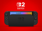 Nintendo Switch 2 in het dock (Afbeelding bron: Nintendo Switch 2 subreddit)