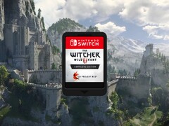 Afgebeelde cartridge van The Witcher 3 Complete Edition voor Switch