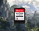 Afgebeelde cartridge van The Witcher 3 Complete Edition voor Switch