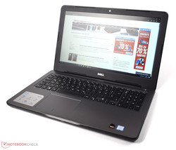 Getest: Dell Inspiron 15 5000 5567-1753. Testmodel geleverd door Notebooksbilliger.