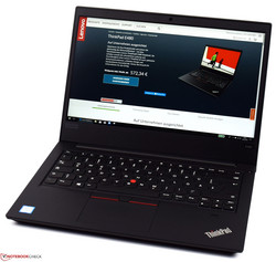Lenovo ThinkPad E480. Testtoestel voorzien door Campuspoint.