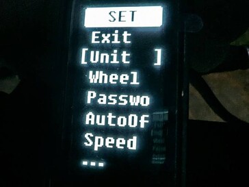 Instellingenmenu (Afbeelding Bron: Stephen Pereyra / Notebookcheck)