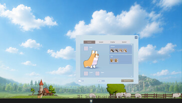 Een schermafbeelding van CORGI WOOLLY