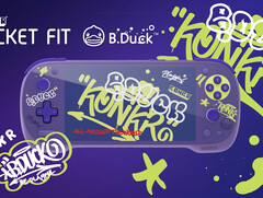 De Ayaneo Konkr Pocket Fit Elite B.Duck Edition zal iets duurder zijn dan de andere kleuren. (Afbeeldingsbron: Ayaneo)