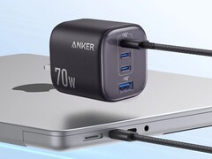 De nieuwe 70 W Zolo-oplader van Anker voor de Britse markt