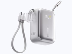 De 20.000 mAh-versie heeft twee geïntegreerde USB-C-kabels, net als het 10.000 mAh-model.