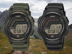 Het onaangekondigde WS-1800 horloge van Casio (afbeelding) heeft twee secondentellers. (Afbeeldingsbron: David et Philly, bewerkt)