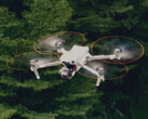 De Air 3S is een van de twee DJI drones die in een vergevorderd stadium van ontwikkeling lijkt te zijn. (Afbeeldingsbron: @Quadro_News)