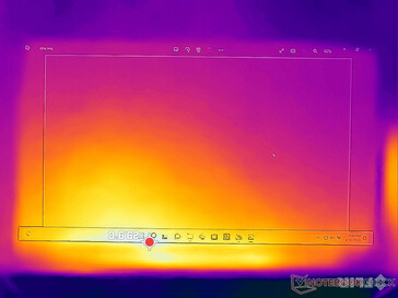 Temperatuurprofiel (voorzijde)