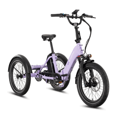 De Lectric XP Trike2 750 heeft een accu van 840 Wh en biedt een actieradius van 112 km per acculading (Afbeelding bron: Lectric)