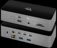 OWC brengt zijn aankomende Thunderbolt 5 dock met 11 poorten naar Computex 2025. (Afbeeldingsbron: OWC)