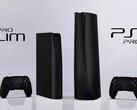 De bekende ontwerper Concept Creator kwam met deze ontwerpen voor een zwarte PS5 Pro Slim en PS5 Pro. (Beeldbron: Concept Creator)