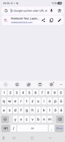 Toetsenbord rechtop