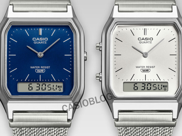 De Casio AQ-230EM-2A en AQ-230EM-7A. (Afbeeldingsbron: Casioblog)