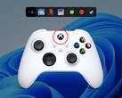 De nieuwe controllerbalk is een versimpelde vorm van de Xbox Game Bar. (Afbeelding bron: Microsoft)