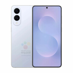 Galaxy S25 Edge Titanium Icy Blue (bron: Winfuture.de)