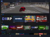 De nieuwe, op schappen gebaseerde ontdekkingspagina die in de update van s&box van oktober 2025 is geïntroduceerd, helpt om in de gemeenschap gemaakte spellen effectiever te laten verschijnen (Afbeelding: Facepunch Studios)