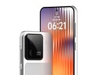 Een render van de "Xiaomi 16". (Afbeeldingsbron: Majin Bu)