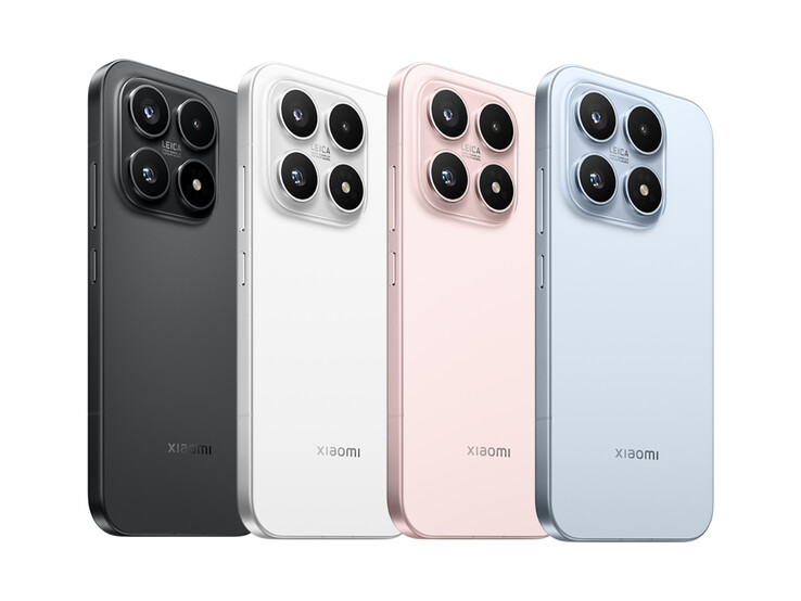 De Xiaomi 17 in zijn vier lanceringskleuren. (Afbeeldingsbron: Xiaomi)