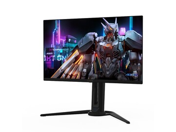 De Gigabyte Aorus FO27QP 500Hz QD-OLED monitor. (Afbeeldingsbron: Gigabyte)