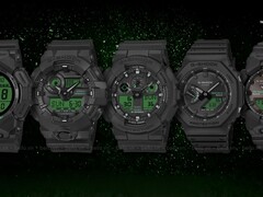 Casio's G-Shock Zwart & Electro Groen horloges