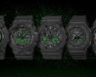 Casio's G-Shock Zwart & Electro Groen horloges