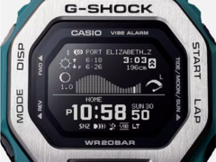 De Casio G-Shock GBX-100 serie staat bekend om functies zoals getijdengrafieken, maangegevens en tijden van zonsopgang/zonsondergang. (Afbeeldingsbron: Casio)