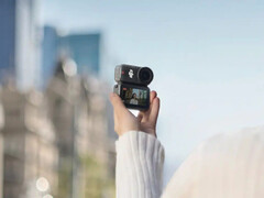 De Osmo Nano zal een magnetisch afneembare displaymodule ondersteunen, net als de Action 2 daarvoor. (Afbeeldingsbron: via DroneXL)