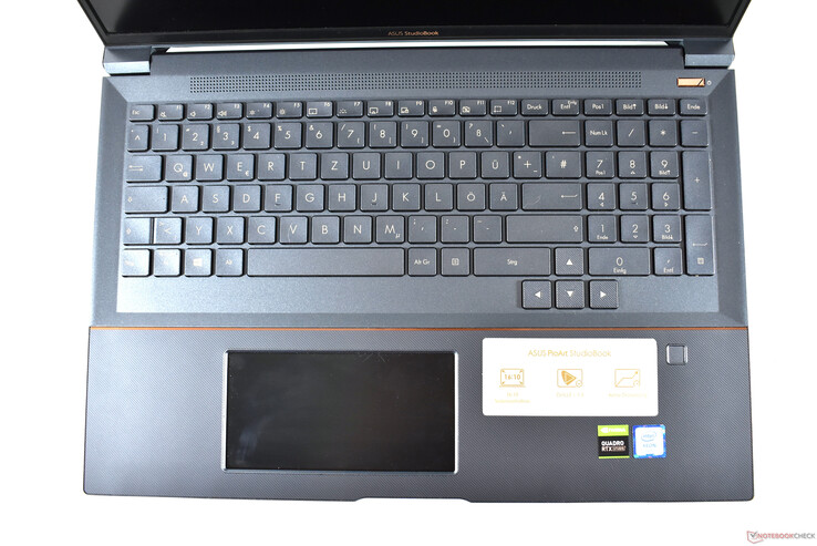 Toetsenbordgedeelte Asus ProArt StudioBook Pro X W730G5T