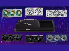 De Intel Arc B580 (afbeelding) kaarten hebben 12GB GDDR6-geheugen. (Afbeeldingsbron: Intel)