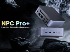 De NPC Pro+ wordt aangedreven door de Ryzen 7 8745HS. Afgebeeld: een promo-afbeelding van de mini PC. (Afbeeldingsbron: N-one - bewerkt)