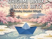 Origami Linux gaat uit beta met snapshot 2026.03