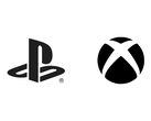De PlayStation- en Xbox-logo's tegen een witte achtergrond (bron: PlayStation en Xbox)