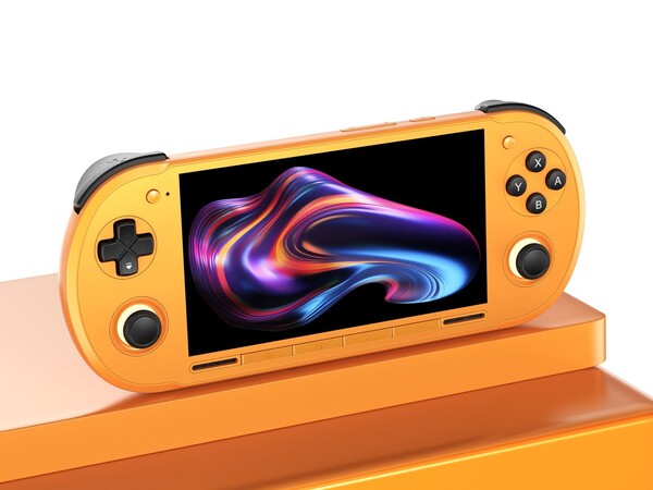 De Retroid Pocket 6 in geel.
