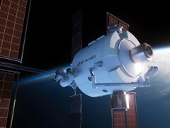 Een conceptuele rendering van het commerciële ruimtestation Starlab (bron: Starlab; bijgesneden)