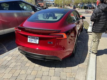 2024 Tesla Model 3 Ludicrous badge