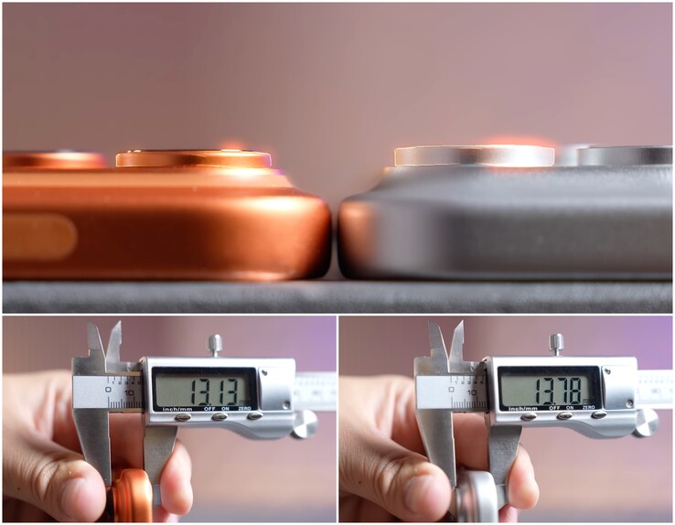 iPhone 18 Pro Max dummytoestel heeft een dikkere camerabuil dan iPhone 17 Pro Max.