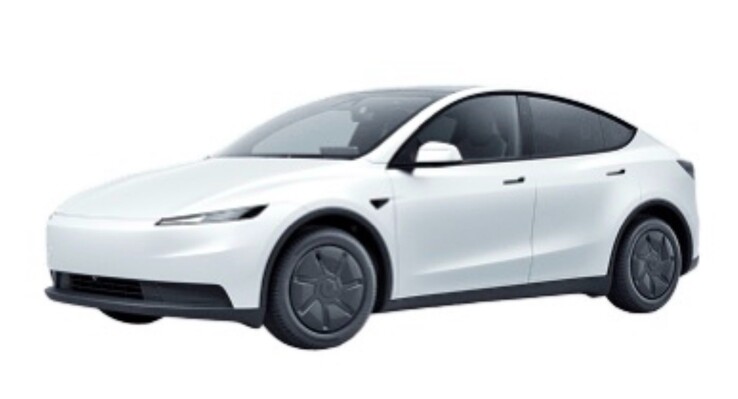 De goedkoopste Tesla Model Y standaardtrim.
