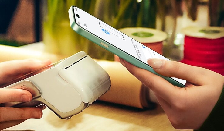 Uiteraard ondersteunt de smartphone NFC (Afbeeldingsbron: Huawei)